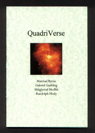 Cover of Quadriverse by Mairead Byrne, Gabriel Gudding, Maighread Medbh and Randolph Healy